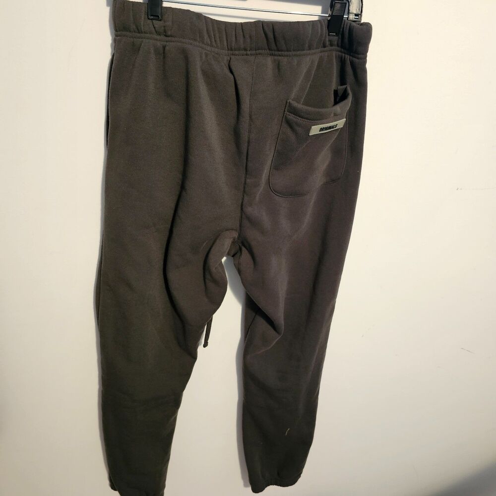 NWOT Originals Brooklyn Cloth Men's Drawstring Sweatpants Size Small Gray Pocket